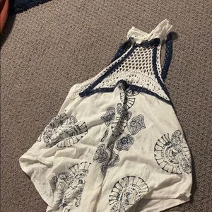 Free people high neck top